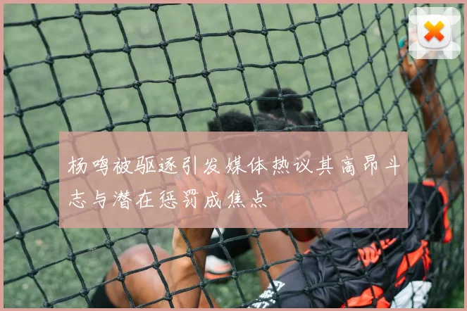 杨鸣被驱逐引发媒体热议其高昂斗志与潜在惩罚成焦点