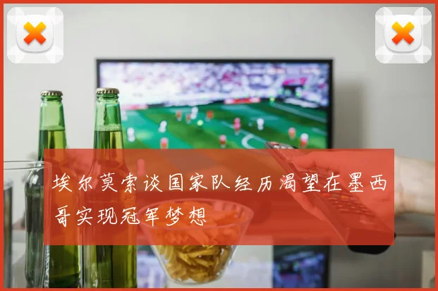 埃尔莫索谈国家队经历渴望在墨西哥实现冠军梦想